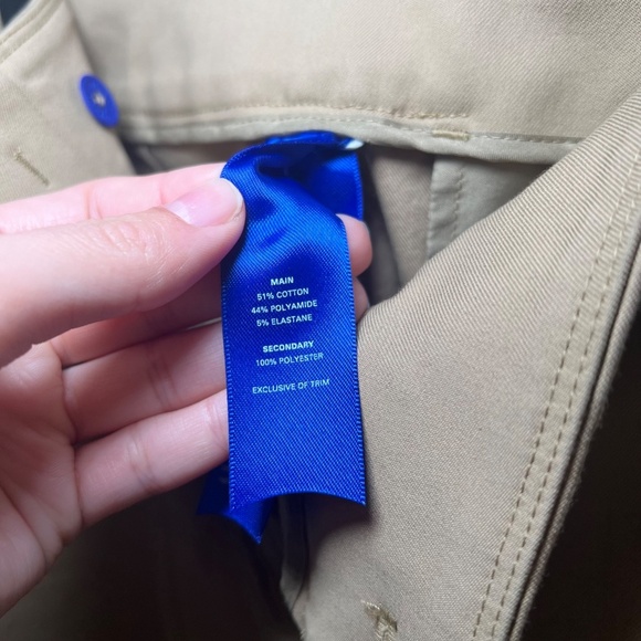 Kit & Ace Tan Navigator Pants Tan Trousers Size 2 - Picture 8 of 9